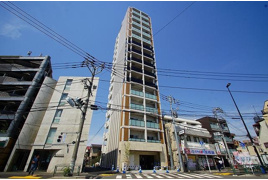 北区上十条のマンションの外観