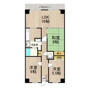 PHOENIX COURT 交野IIの間取り
