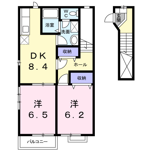 岡山市南区箕島&nbsp;2階建&nbsp;築22年のイメージ