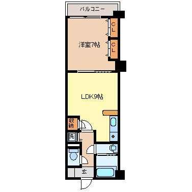 グランピア松ヶ枝の間取り