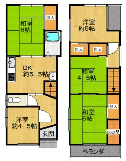 間取り：227103371054