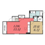 アルモニー Cの間取り