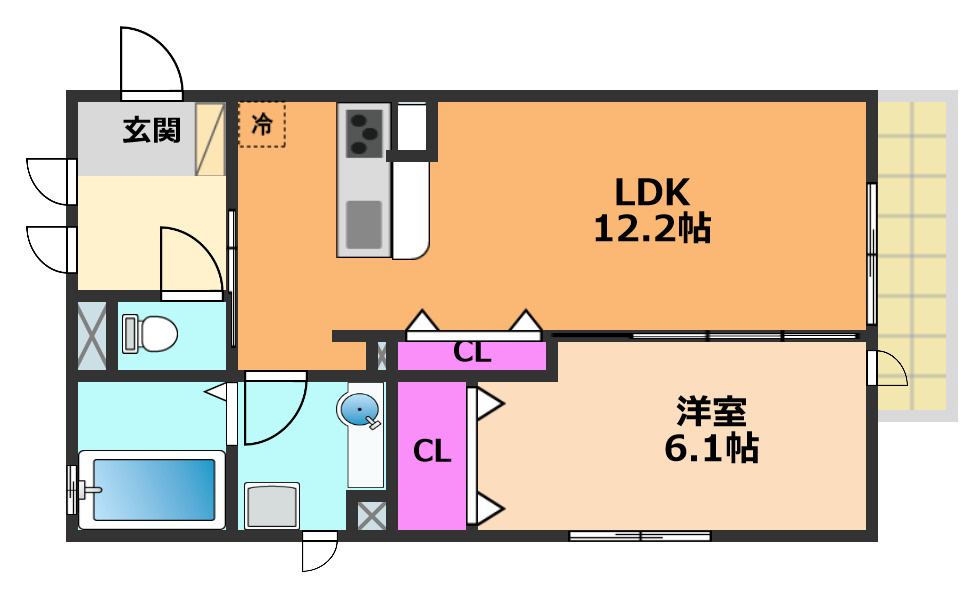 間取り：227104347404