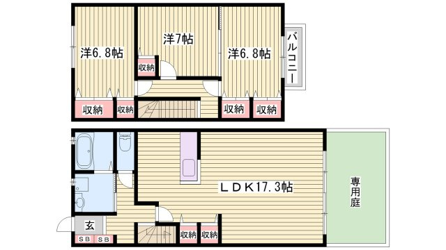 間取り：228053530349