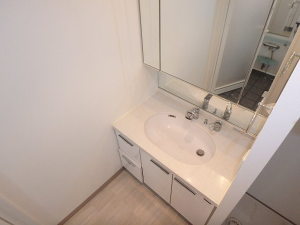 プレサンス大阪ドーム前ファンタジアの独立洗面台