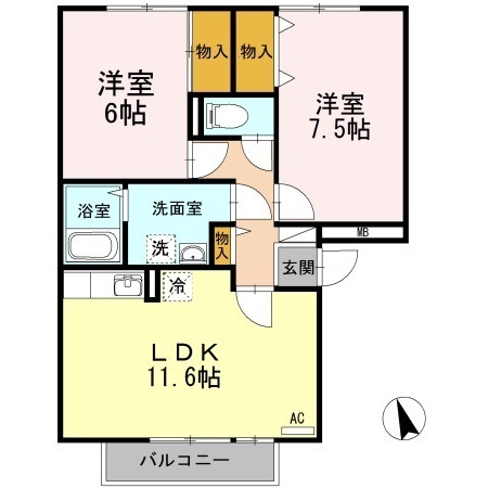 グレイスフルＹ　Ａ棟のイメージ