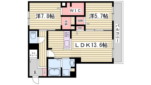 間取り：228055132368