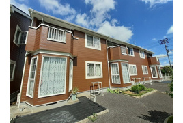 本宮市本宮のアパートの外観