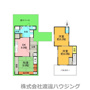 上ノ島貸家の間取り