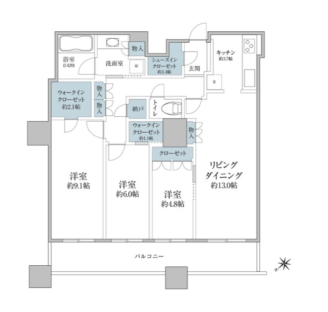 新宿区西新宿5丁目&nbsp;60階建&nbsp;築9年のイメージ