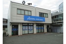 三左衛門堀東の町倉庫付事務所の外観