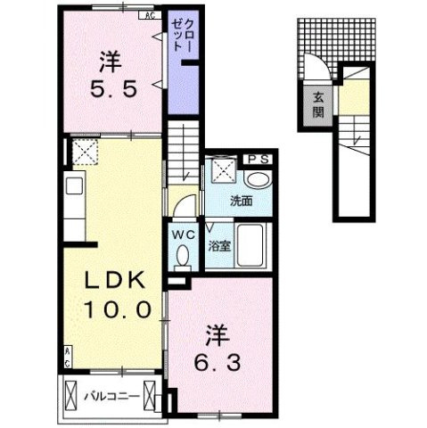 大垣市長沢町1丁目&nbsp;3階建&nbsp;築8年のイメージ