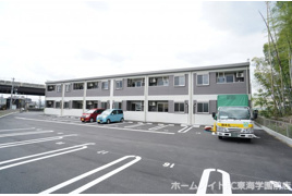 合志市須屋のアパートの外観