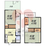 大阪市城東区放出西２丁目貸家の間取り