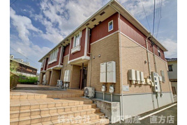 直方市大字知古のアパートの外観