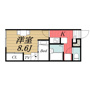 レオパレスHIGURASHIの間取り