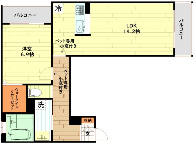 間取り：227102694890