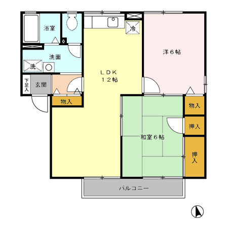 セジュール諏訪Ｂのイメージ