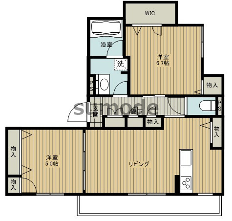 間取り：227096888300