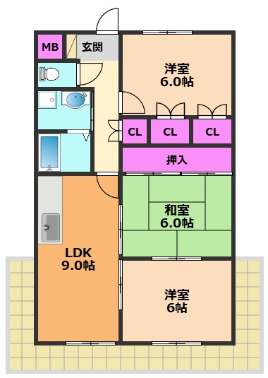 間取り：227104080407