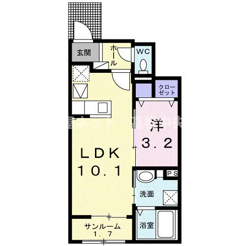 クラール元山駅前Ａのイメージ