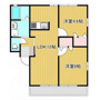 サニーコートBの間取り