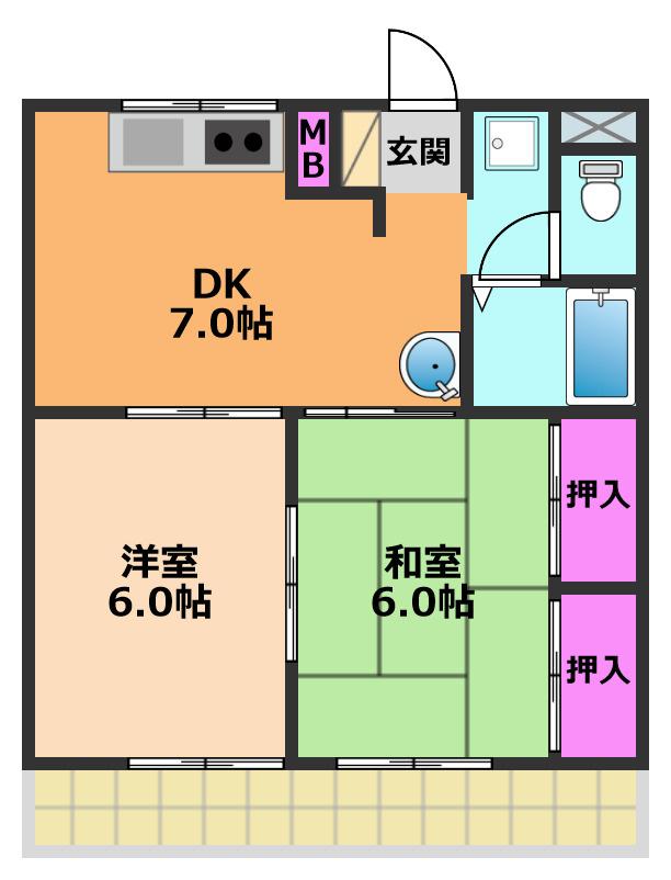 間取り：227104337039