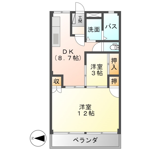 間取り：221013383455