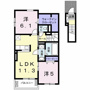 ロータス川宮３の間取り