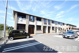 阿南市住吉町のアパートの外観