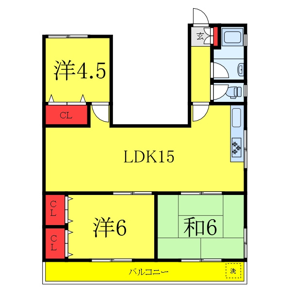間取り：213125405998