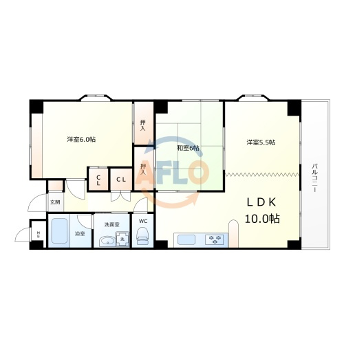 間取り：227102440767