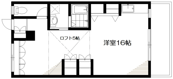 【サンパレスの間取り】