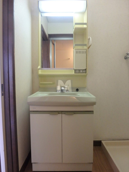 【サンパレスの独立洗面台】