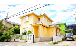 長生郡白子町中里の戸建ての外観