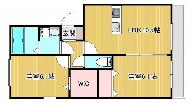 グレース中谷　Ｂ棟のイメージ