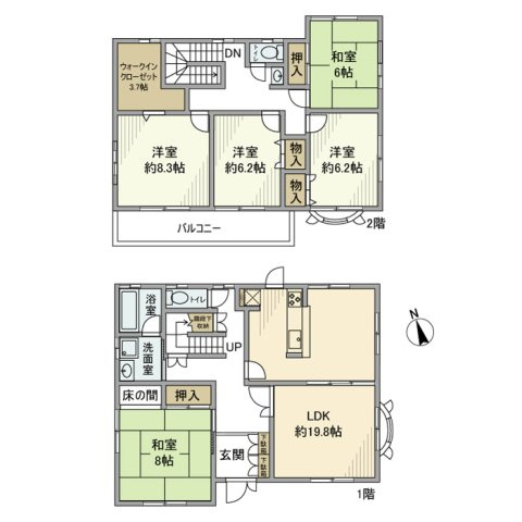 間取り：227101365085