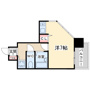 リーガル北梅田の間取り