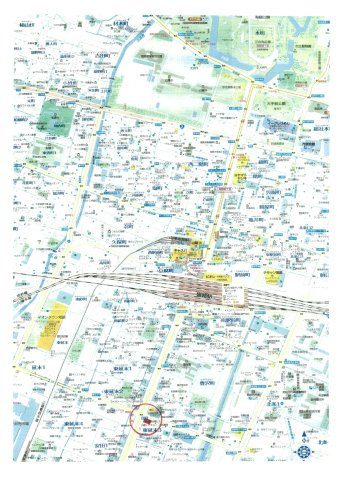 【姫路白鷺ビルの地図】