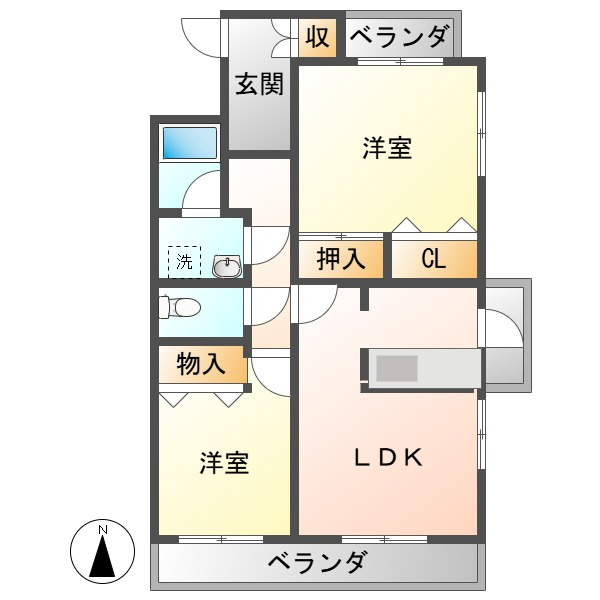 岐阜市春近古市場北&nbsp;3階建&nbsp;築23年のイメージ