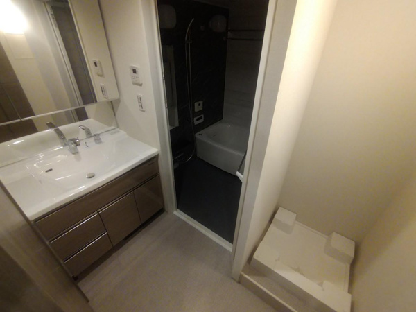 プレサンスレジェンド大阪新町タワーの洗面所