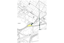 栗東市小野の事業用地の地図