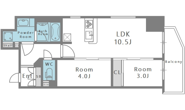 間取り：227102079187