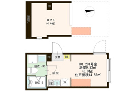 セレスト西新井の間取り