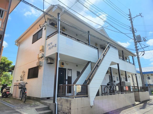 【ハイツバンブー2の外観】