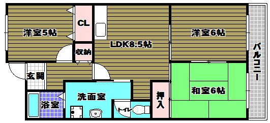 間取り：227103546873