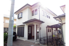 泉佐野市葵町の戸建ての外観