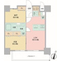Louis Residence 弁天町の間取り