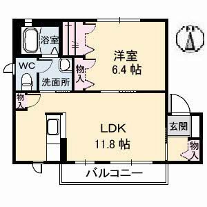 ルミエール松縄　Ａ棟のイメージ