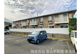 宮若市福丸のアパートの外観